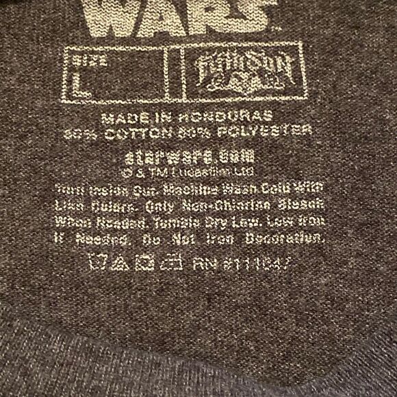 Star Wars Stormtrooper Tshirt Sz L. - Picture 3 of 3